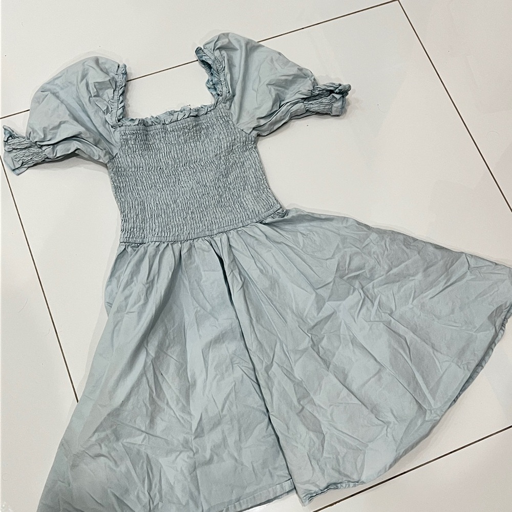 Charming Blue A line Dress